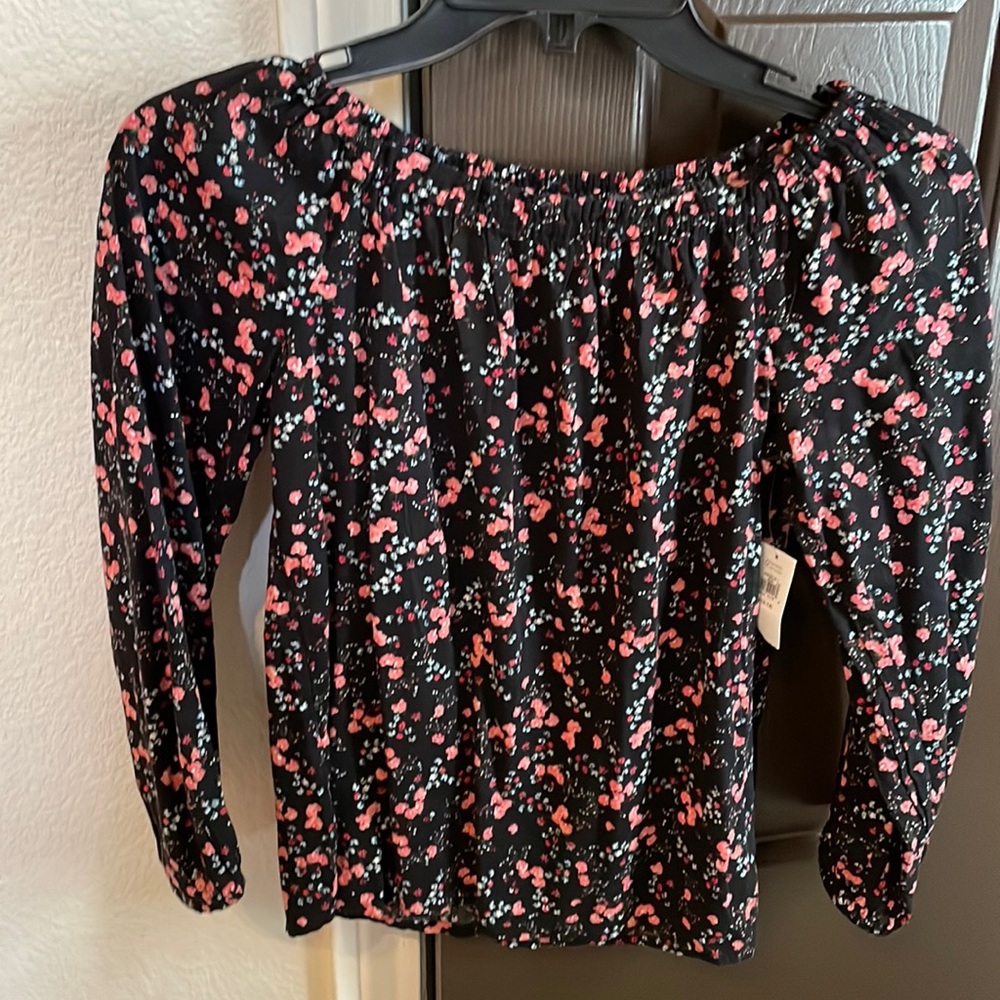 Floral girls top